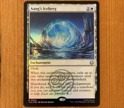 Aang's Iceberg [Prerelease] R 0005, NM Foil Promo, MTG Avatar The Last Airbender - Image 1