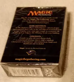 DARK DEVOTION Theme Deck for Magic The Gathering (Betrayers of Kamigawa) Sealed - Image 2