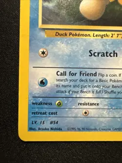 Misty's Psyduck 054/132 Gym Heroes Regular for sale online - Image 4