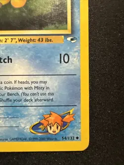 Misty's Psyduck 054/132 Gym Heroes Regular for sale online - Image 5