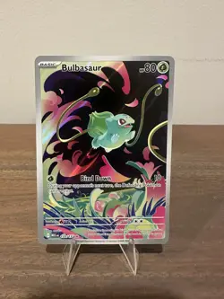 Bulbasaur 133/132 Mega Evolutions Illustration Rare Pokemon TCG NM - Image 1