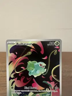 Bulbasaur 133/132 Mega Evolutions Illustration Rare Pokemon TCG NM - Image 2