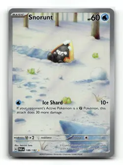 Snorunt 188/182 Illustration Rare Paradox Rift Pokemon Near Mint - Image 1