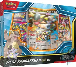 Pokemon TCG Mega Kangaskhan EX Box Factory Sealed Destined Rivals Mega Evolution - Image 1