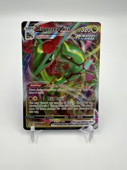 Pokemon TCG Rayquaza VMAX 111/203 Evolving Skies Ultra Rare Holo - Image 1