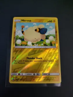 Mareep - 76/214 - Common - Reverse Holo - Sun & Moon - Lost Thunder Pokemon - Image 1