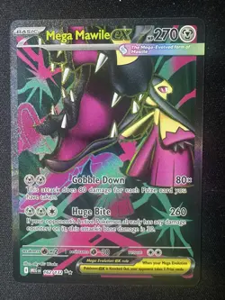 Mega Mawile ex 162/132 - Ultra Rare Holo - Mega Evolution - Pokemon TCG - Image 1