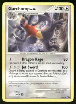 Pokemon Tcg Garchomp #1 Pokemon POP Series 9 LP - Image 1