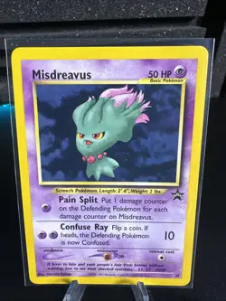 Pokemon TCG Misdreavus - Black Star Promo #39 - Near Mint Vintage - Image 1