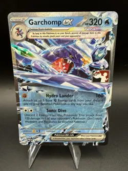 Garchomp Ex 038/182 Pokemon Play! Prize Pack Series 5 Paradox Rift Stamped - NM - Image 1