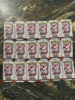 Pokemon Scarlet & Violet 151 Sealed Booster Pack X18 1/2 Booster Box Quantity - Image 1