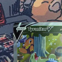 Pokemon TCG Tyranitar V Alt Art 155/163 Battle Styles LP - Image 2
