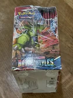 Brand New Pokemon Sword And Shield Battle Styles Booster Box (Factory Sealed) - Image 3