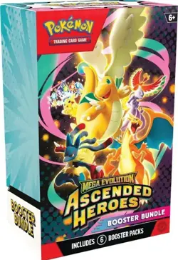 *PRESALE* Lot Of 4! Pokemon Ascended Heroes 4x Booster Bundles Confirmed - Image 1