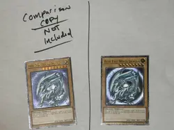 YUGIOH NA ENHANCED Blue-Eyes White Dragon OP28-EN001 Ultimate Rare NM #1 - Image 3
