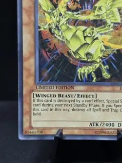 Yu-Gi-Oh! Sacred Phoenix of Nephthys EEN-ENSE3 Secret Rare Elemental Energy NM- - Image 5