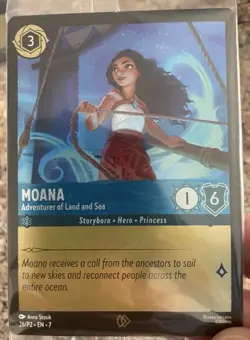 ZOOTOPIA 2 Lorcana 2025 Disney CINEMARK Movie CARD (new) + MOANA Little mermaid - Image 3
