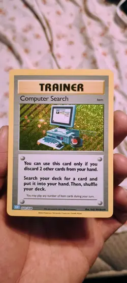 Computer Search (CLB) 020/034 Trading Card Game Classic Holo - Image 1