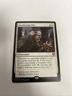 Smothering Tithe Commander Masters Card #0057 MTG LP - Image 1