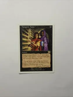 Magic the Gathering Vampiric Tutor Visions Black Instant Card - Image 2