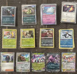 Pokemon Card Bulk lot 100 HOLO/REVERSE HOLO ONLY - With 4 ULTRA RARE EX - Image 1