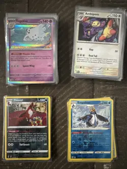 Pokemon Card Bulk lot 100 HOLO/REVERSE HOLO ONLY - With 4 ULTRA RARE EX - Image 3