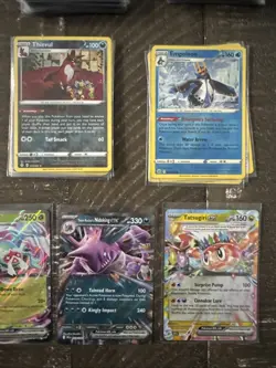 Pokemon Card Bulk lot 100 HOLO/REVERSE HOLO ONLY - With 4 ULTRA RARE EX - Image 5