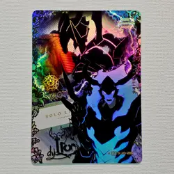 Solo Leveling Collect Card 2 [UR*] Iron SL2E-085 Parallel PAR @2H - Image 1