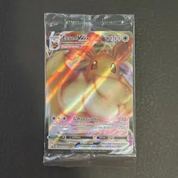 Pokemon TCG Sword & Shield SWSH087 Eevee VMAX Holo SEALED Promo Card - Image 1