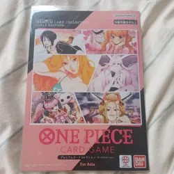 Premium Card Collection Girls Edition for Asia ONE PIECE Official Card Game NEW - Image 1