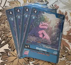 Digimon Card Game Playset Shellmon P-164 LM-06 Billion Bullet Limited Promos - Image 1