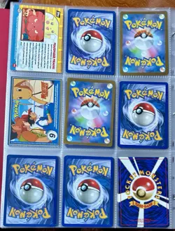 Vintage Pokemon Card Collection - No Binder Lot 5 Pages - Holo - Modern LP/NM - Image 2