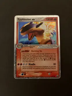 Pokemon Typhlosion EX Holo Card 110/115 Unseen Forces 2005 HP - Image 1