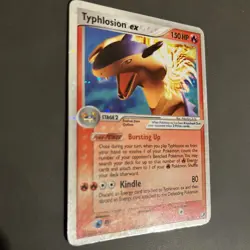 Pokemon Typhlosion EX Holo Card 110/115 Unseen Forces 2005 HP - Image 4