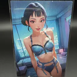 Zoey K Pop Demon Hunters Anime Waifu Card Doujin ACG Goddess Holo - Image 2