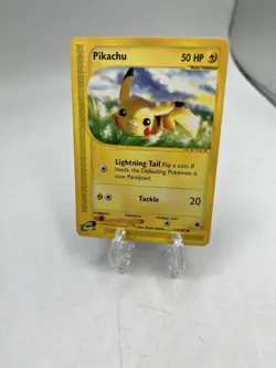 Pikachu - 124/165 - Expedition Base Set E-Series 2002 - Pokemon Card - NM - Image 1