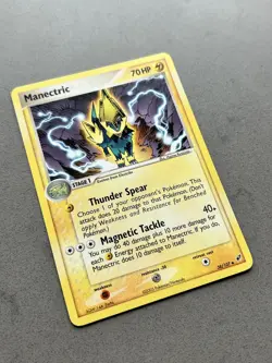 Manectric 38/107 Pokemon EX Deoxys Regular Uncommon English Card NM / Mint - Image 3