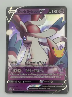 Dark Sylveon V Promo SWSH: Sword & Shield Promo Cards SWSH134 NM - Image 2