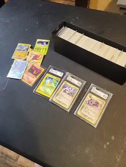 Vintage And Old Pokemon Cards. Most Are 2010 To 2018 Graded Vintage, Holos Lp Nm - Image 1