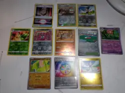 Lot of 11 Pokemon Reverse Holo/Holo Cards - Image 1