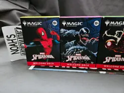 SDCC 2025 Magic The Gathering x Marvel Spider-Man Complete 5 Deck Set w/ Playmat - Image 2