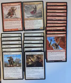 MTG Ally creatures themed lot. Boros colors. 24 cards. - Image 1