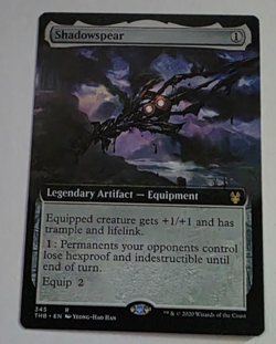 Shadowspear MTG Theros: Beyond Death Extended Art Magic the Gathering - Image 1
