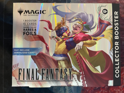 SEALED Final Fantasy Omega Collector Booster Pack Magic The Gathering In Hand - Image 1