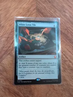 MTG Avatar M White Lotus Tile #0262 TLA Non-Foil - Image 1
