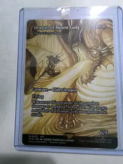 Dragon of Mount Gulg - Ancient Copper Dragon (Showcase) M 12 Regular FF MTG - Image 3