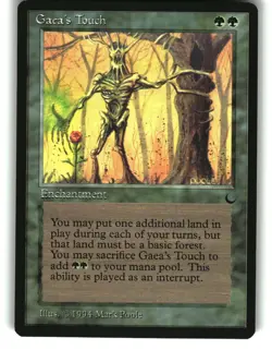 Magic the Gathering - The Dark Gaea's Touch Common 1994 - Image 1