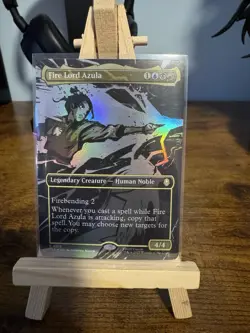 Fire Lord Azula (0313) (Borderless) Avatar: The Last Airbender Foil - Image 1