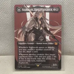 Sephiroth, Fabled SOLDIER (0382) (Borderless) Final Fantasy Regular - Image 1