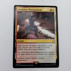 Inventory Management MTG Rare Magic: The Gathering Fallout Commander Instant - Image 1